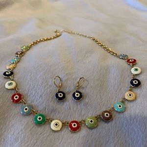 Joan Rivers necklace and earrings